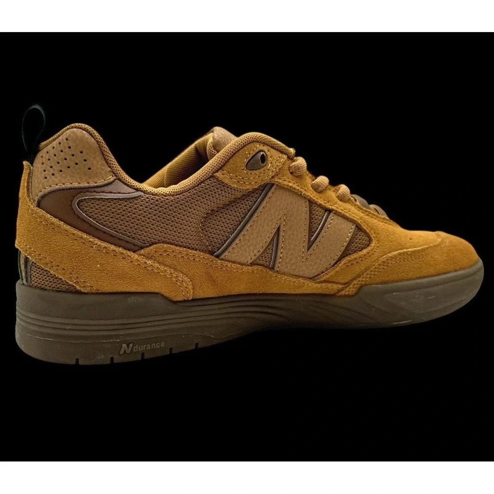 New Balance Numeric‎ 808 Tiago Lemos Skate Shoes Men's Size 9 NM808WHE Brown